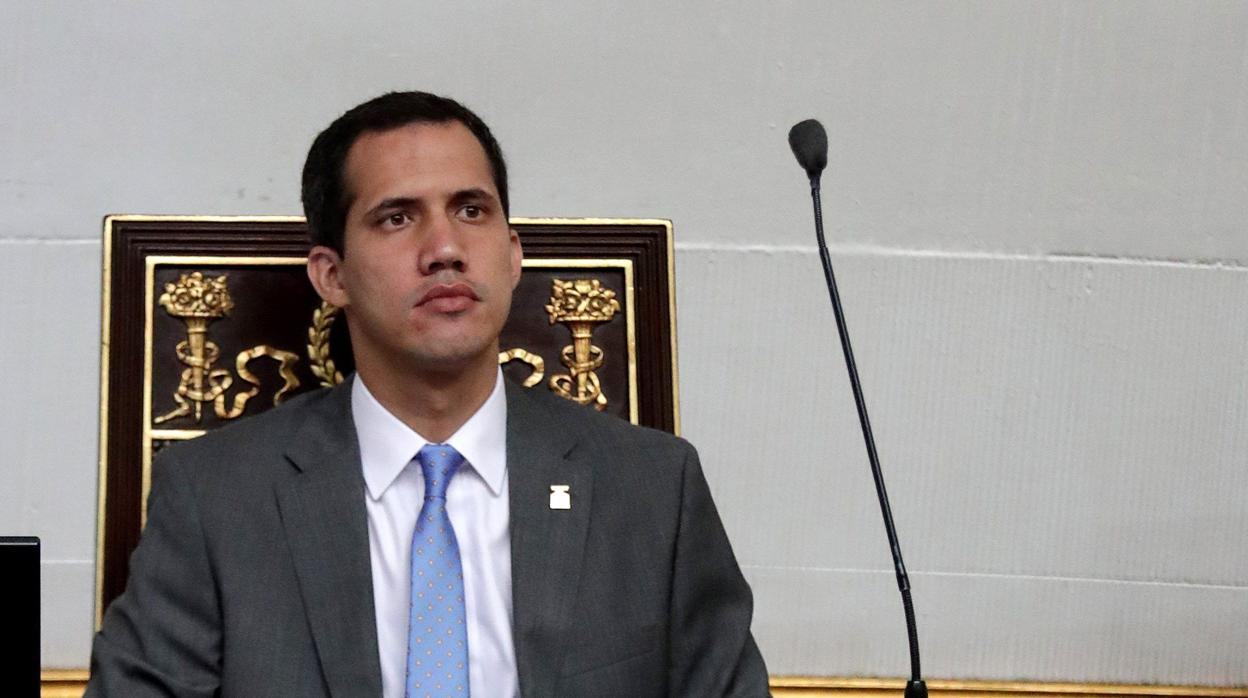 El presidente interino de Venezuela, Juan Guaidó