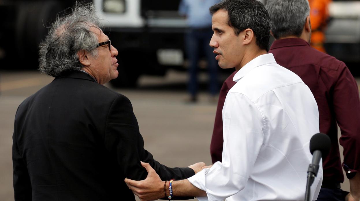 Luis Almagro y Juan Guaidó se reúnen en la frontera de Cúcuta