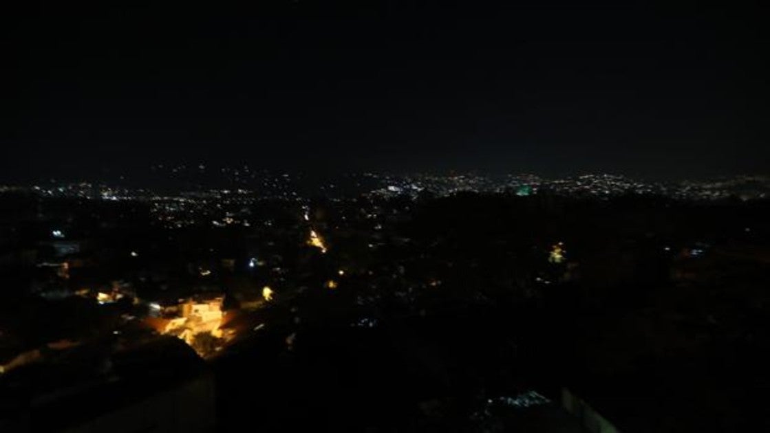 Vista de la ciudad de Caracas (Venezuela), este domingo