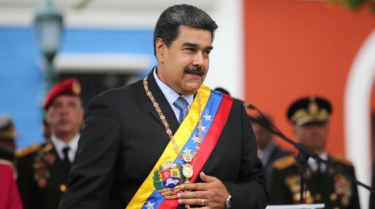 El presidente ilegítimo de Venezuela, Nicolás Maduro