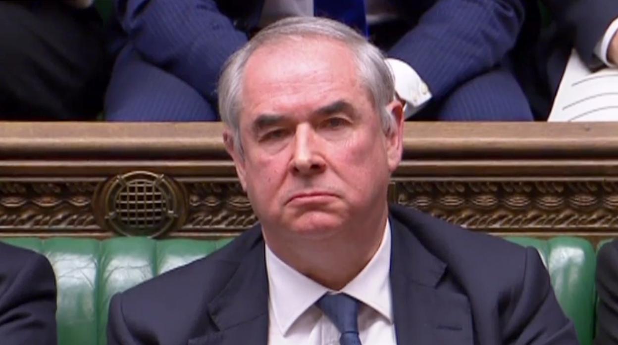 El fiscal general británico, Geoffrey Cox