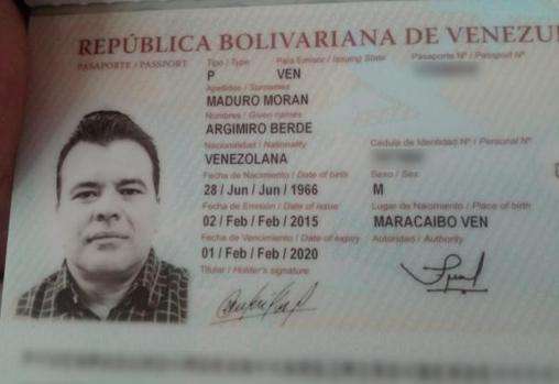 Argimiro Berde Maduro Moran, primo de Nicolás Maduro y ciudadano venezolano inadmitido por Colombia.