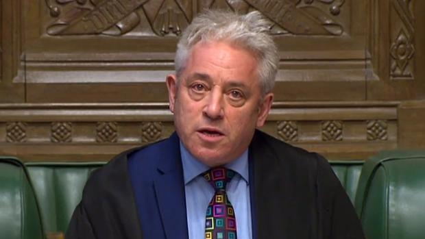 El presidente del Parlamento deniega a May una tercera votación sobre su acuerdo si no hay cambios