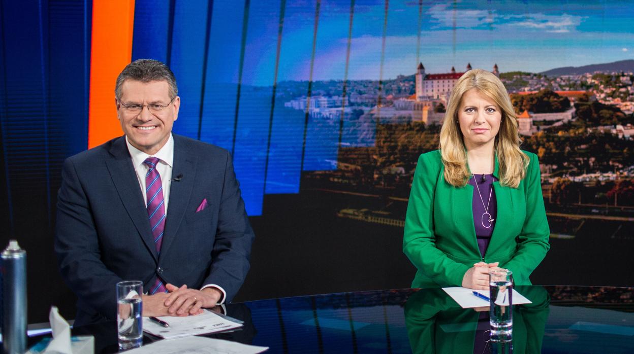 Una liberal independiente gana la primera vuelta en Eslovaquia