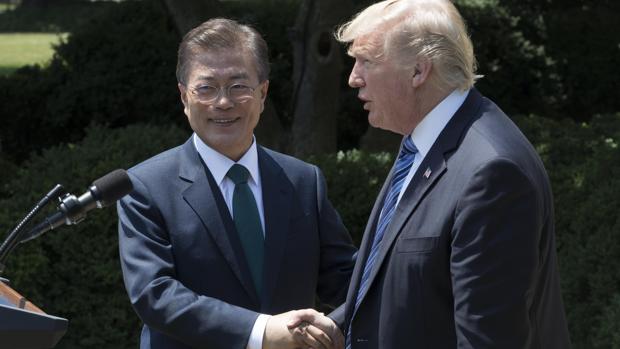 Trump se reunirá con Moon Jae-in el 11 de abril en Washington