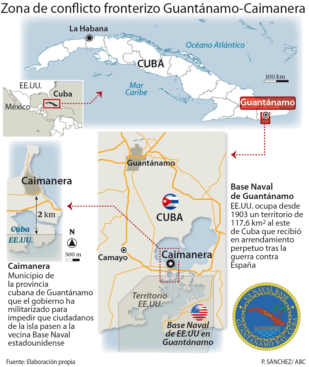 Cuba blinda el este de la isla para evitar un éxodo masivo a través de Guantánamo