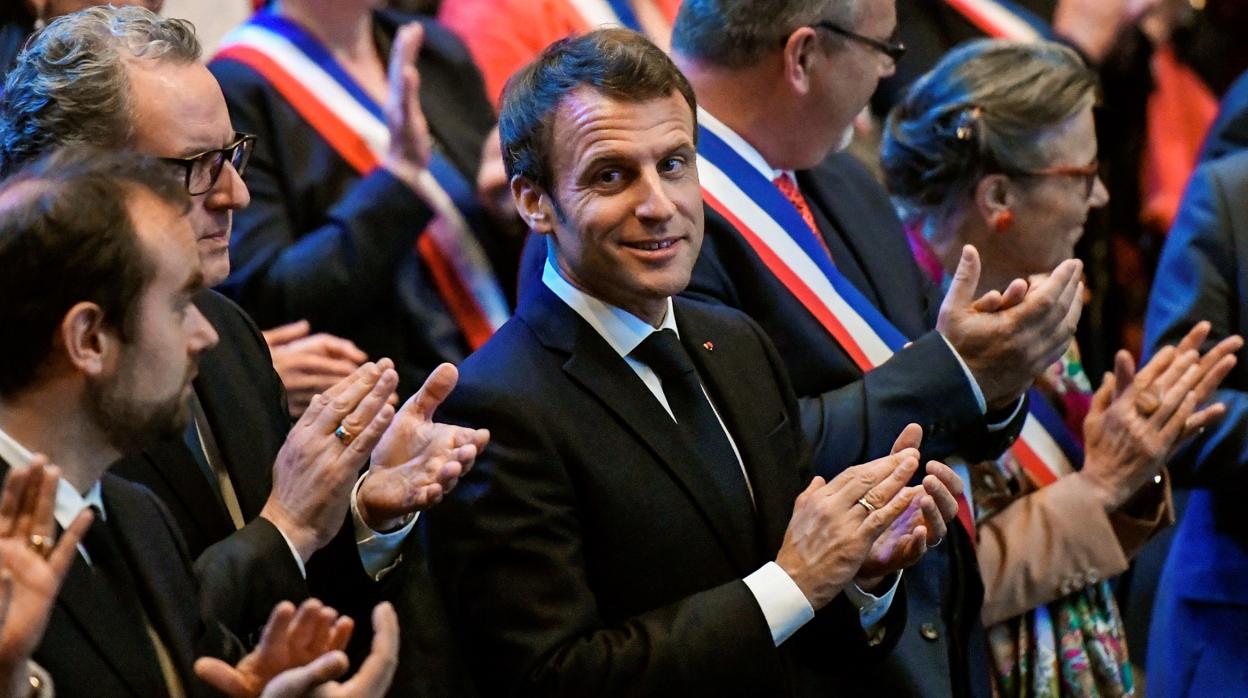 El presidente galo, Emmanuel Macron