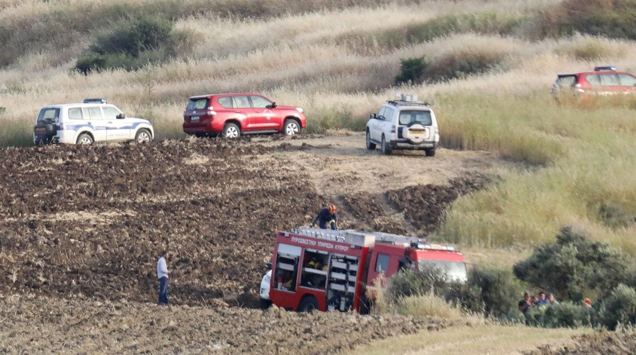 La policía investiga el área donde se descubrió el cadáver de una mujer cerca de Orounta (Chipre)