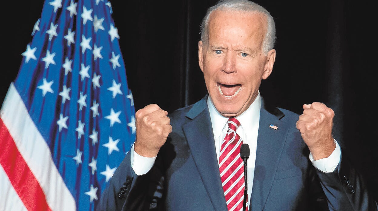 Joe Biden se dirige a los demócratas de Delaware pocas semanas antes de anunciar su candidatura