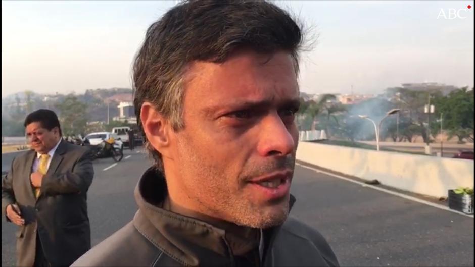 Leopoldo López pide a través de ABC que se movilicen «todos los venezolanos de España y del mundo»