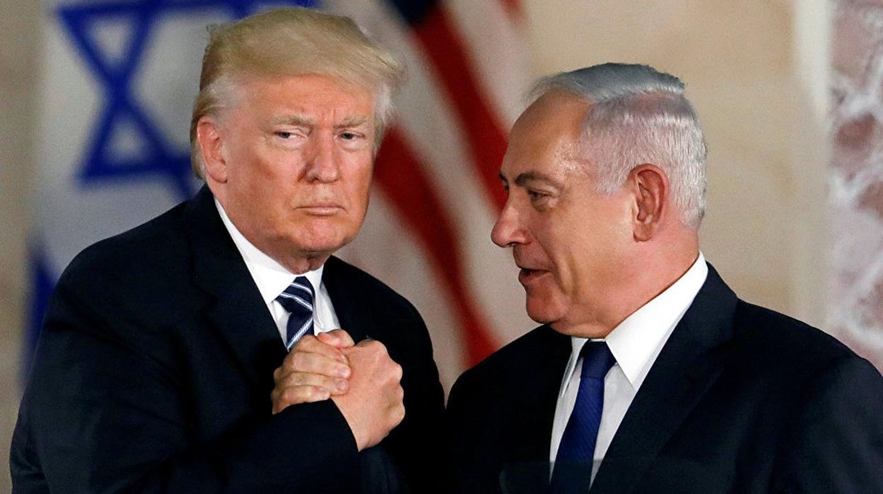 El presidente Donald Trump y el primer ministro israelí Benjamin Netanyahu