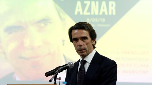 Aznar defiende una «intervención» en Venezuela para apoyar a Guaidó