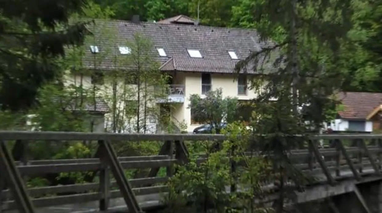 El hotel del distrito de Passau, en la Baja Baviera, en el que fueron hallados los cuerpos