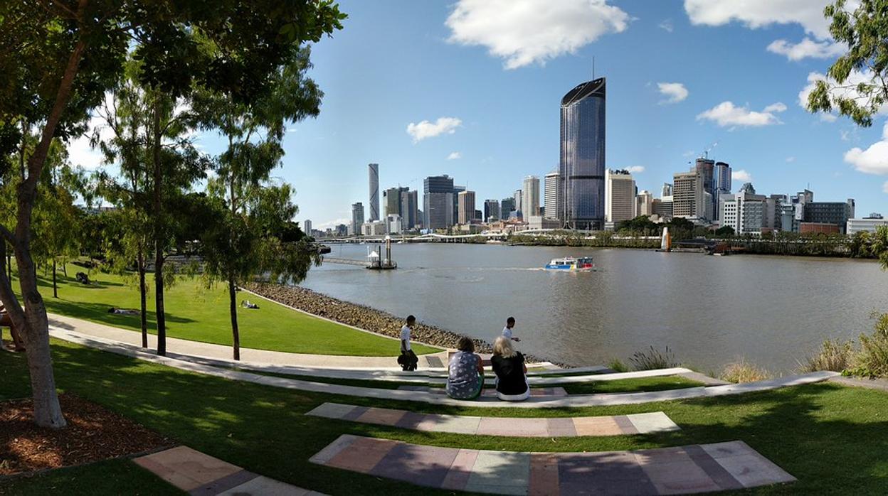 Vista de la ciudad de Brisbane