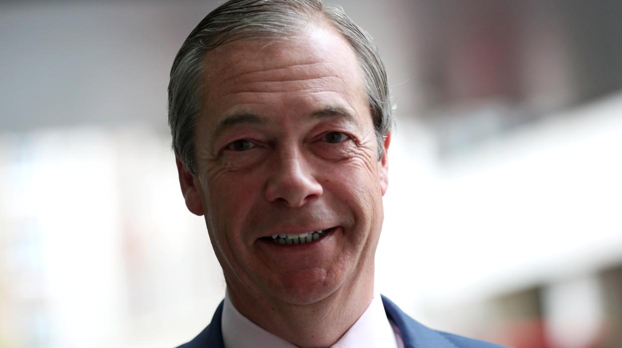 El ganador de las elecciones europeas en el Reino Unido, Nigel Farage