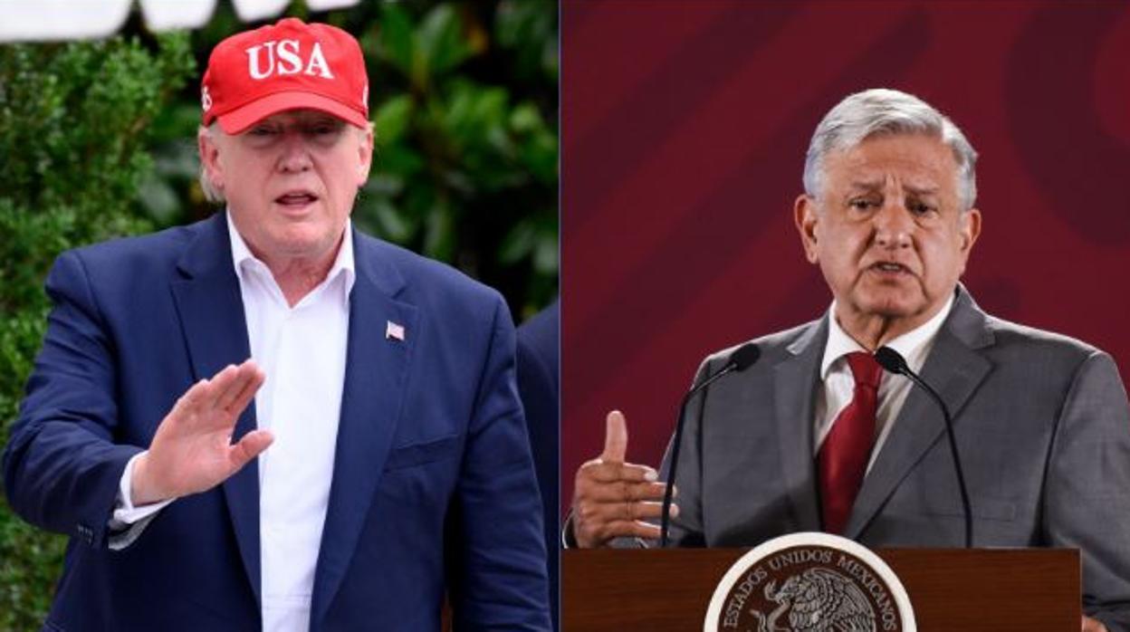 Donald Trump y Andrés Manuel López Obrador