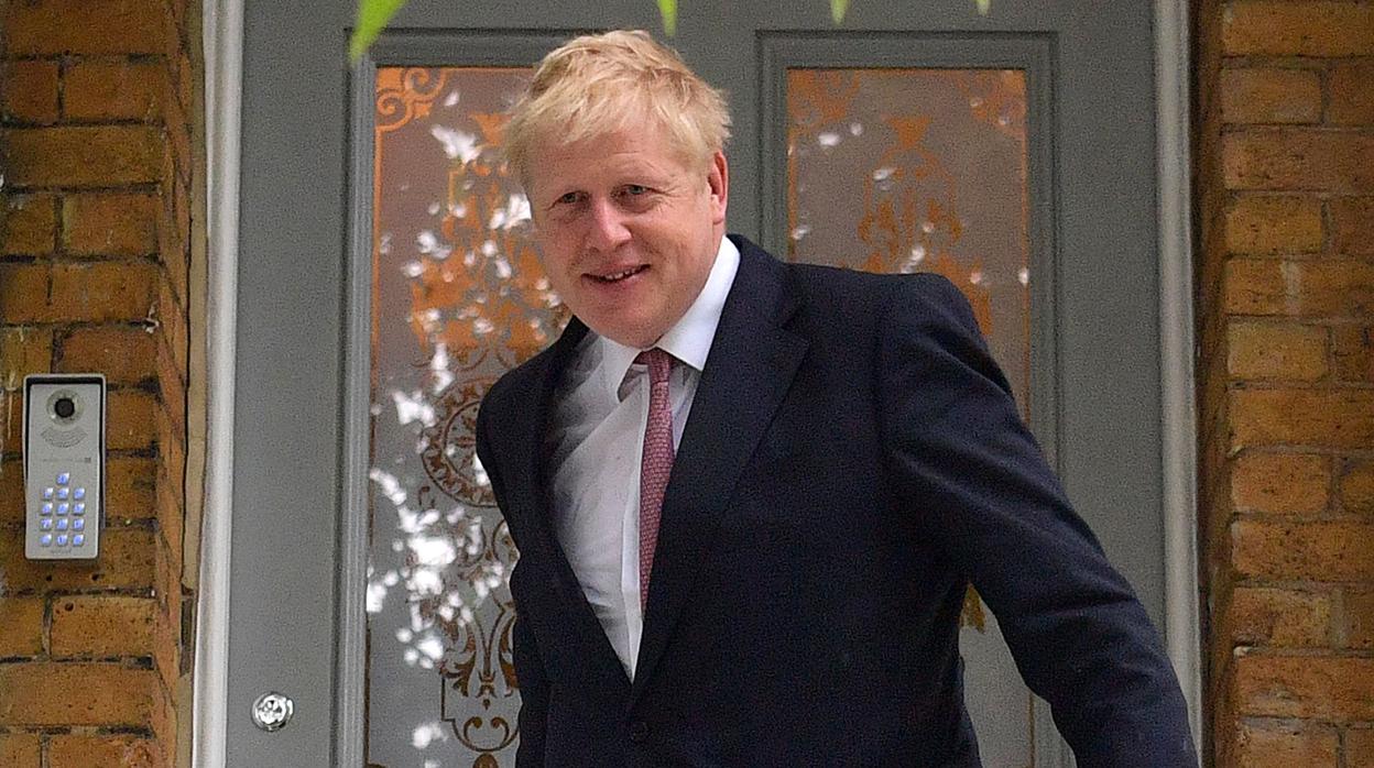 Boris Johnson en Londres, el pasado 7 de junio