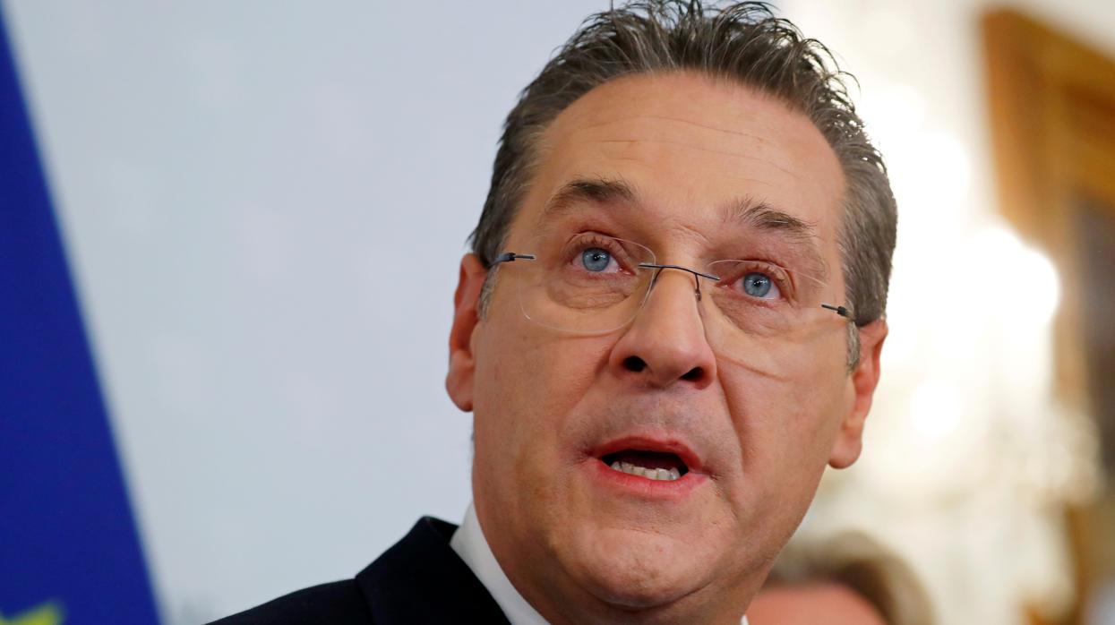 Heinz-Christian Strache el exvicecanciller austriaco