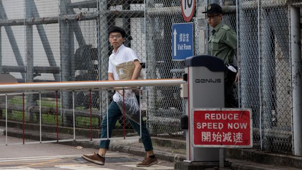 La liberación del activista Joshua Wong aviva las protestas de Hong Kong