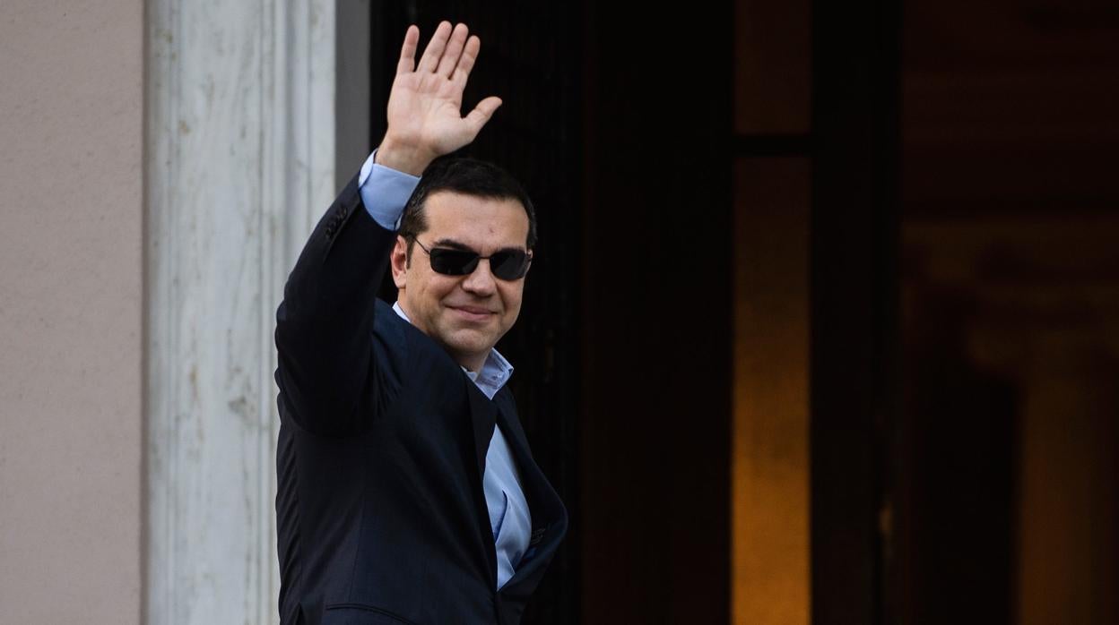 Alexis Tsipras en Atenas