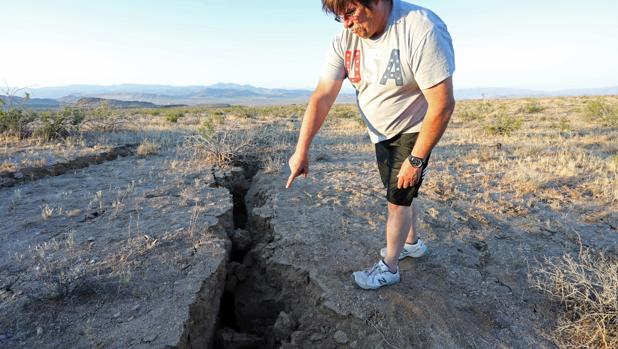 Fuerte réplica tras el terremoto en el sur de California