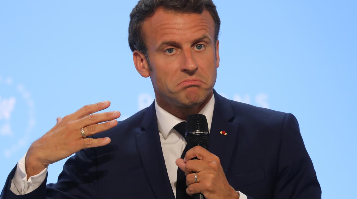 El presidente de Francia, Emmanuel Macron