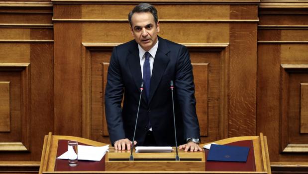 Mitsotakis anuncia su programa gubernamental