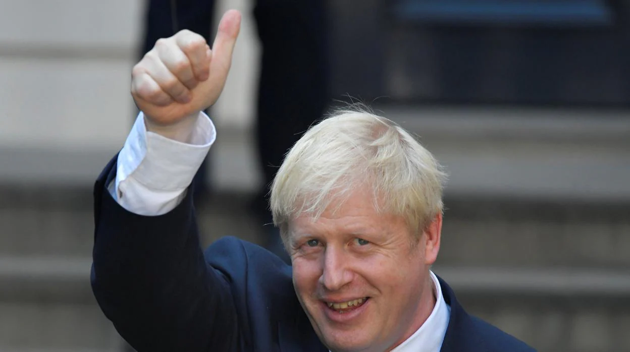 El sucesor a Theresa May como primer ministro de Reino Unido, Boris Johnson