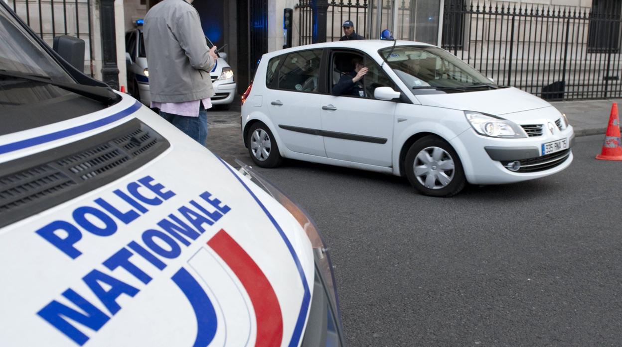 Vehículos de la Policía Nacional francesa, en una imagen de archivo