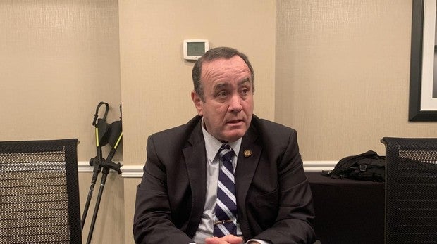 Alejandro Giammattei: «Admito que Guatemala es un problema de seguridad para Estados Unidos»