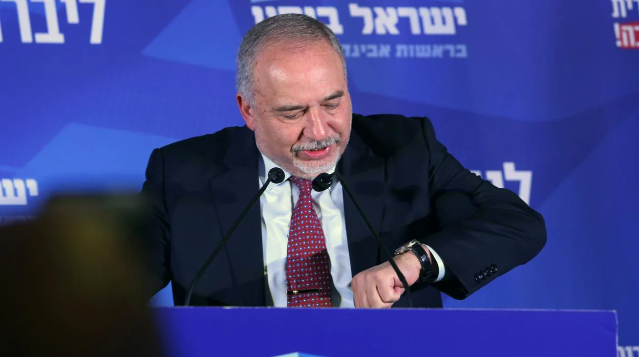 El político israelí Avigdor Lieberman
