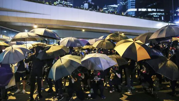 Nuevas protestas en Hong Kong en el quinto aniversario de la Revuelta de los Paraguas