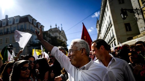 Antonio Costa pierde los nervios en el cierre de campaña en Portugal