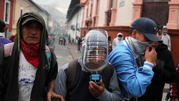 El Gobierno de Ecuador llega a un principio de acuerdo con los indígenas para que la marcha no sea violenta