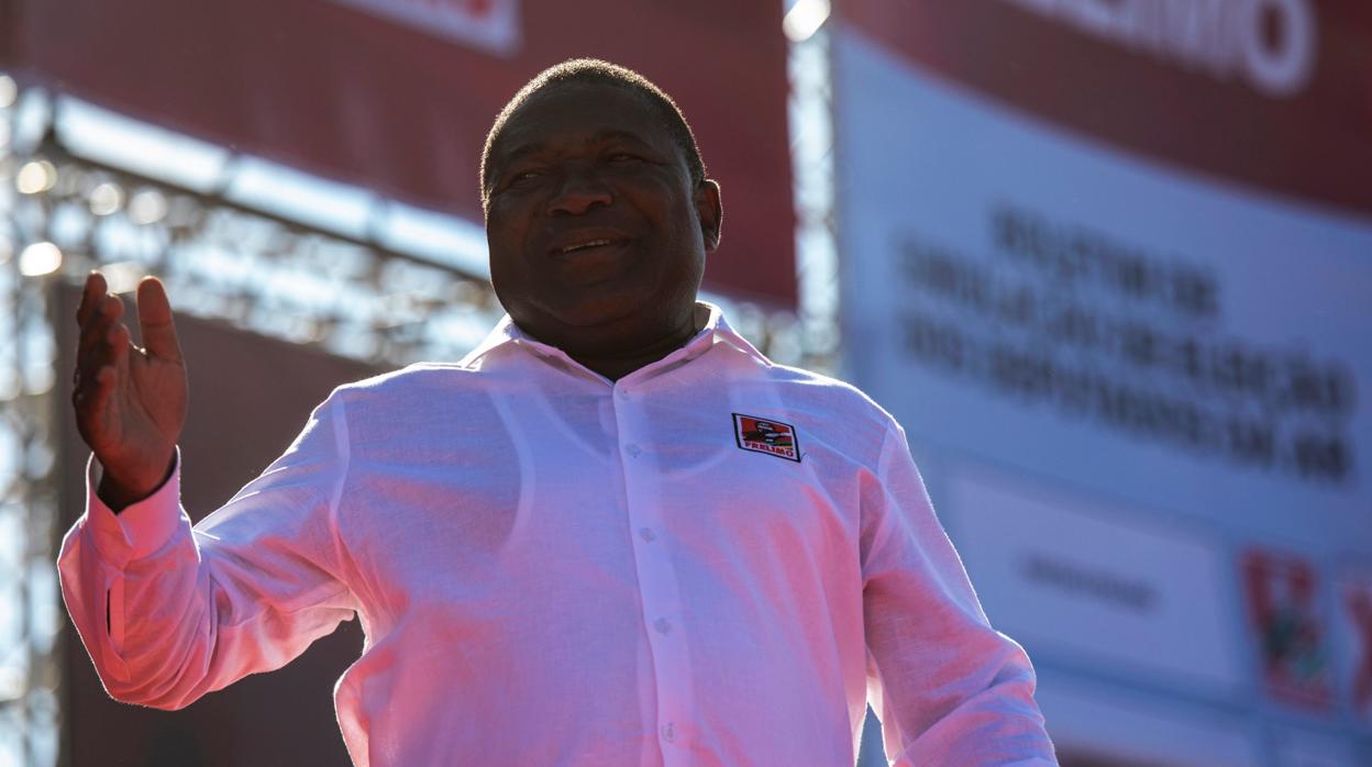 El presidente de Mozambique, Filipe Nyusi