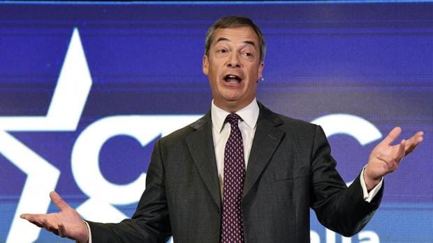 Farage no se presentará a las elecciones por el Partido del Brexit