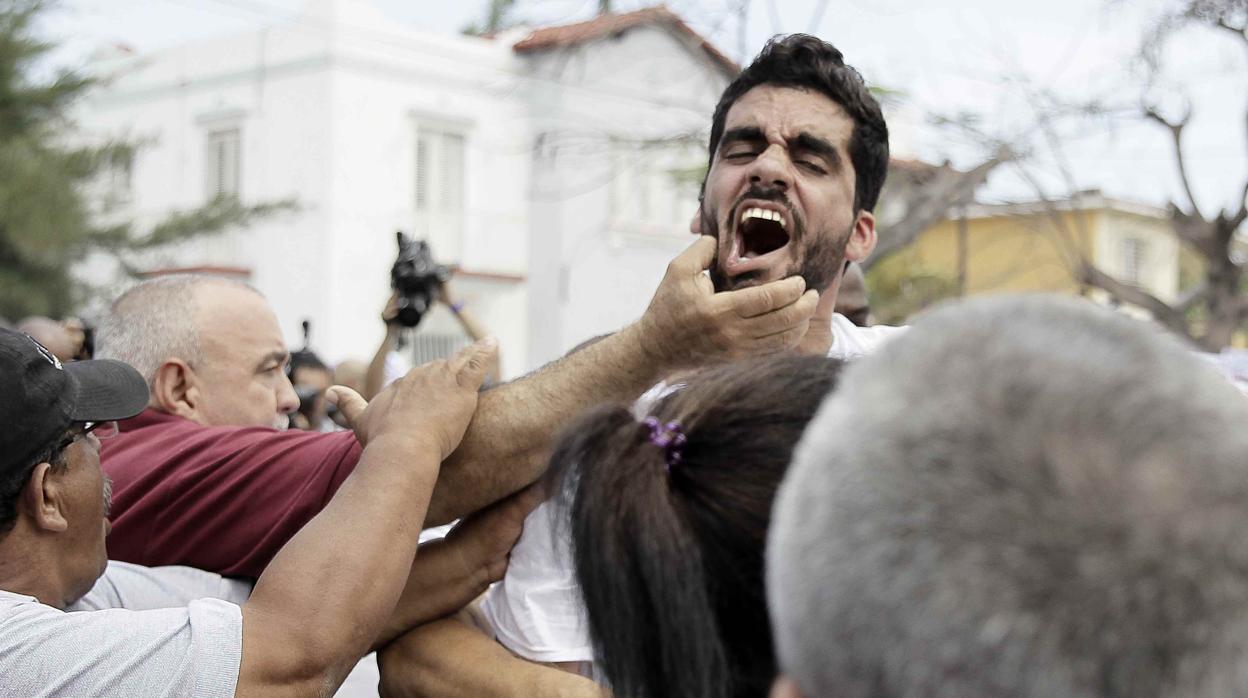 El grafitero cubano y disidente Danilo Maldonado