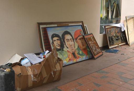 Así ha quedado la casa de Evo Morales después de ser asaltada por los manifestantes