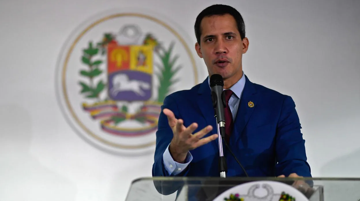 Image de archivo de Juan Guaidó