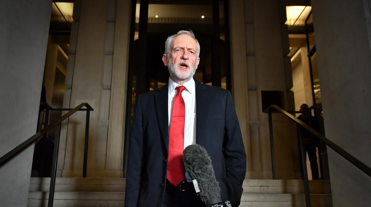 El líder del Partido Laborista del Reino Unido, Jeremy Corbyn