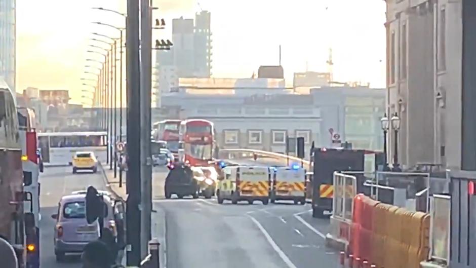 El vídeo del atentado terrorista en el Puente de Londres
