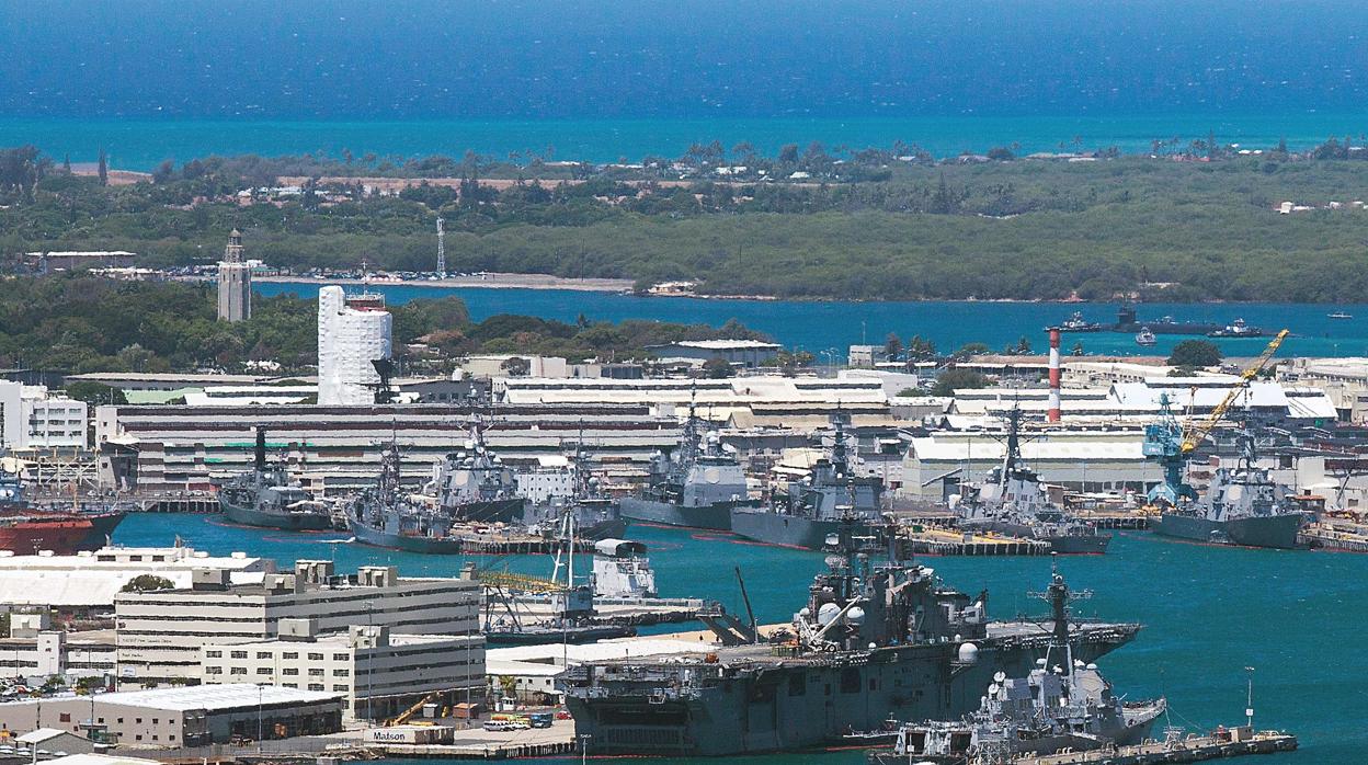 El Ejército, desplegado en la zona después del suceso en Pearl Harbor