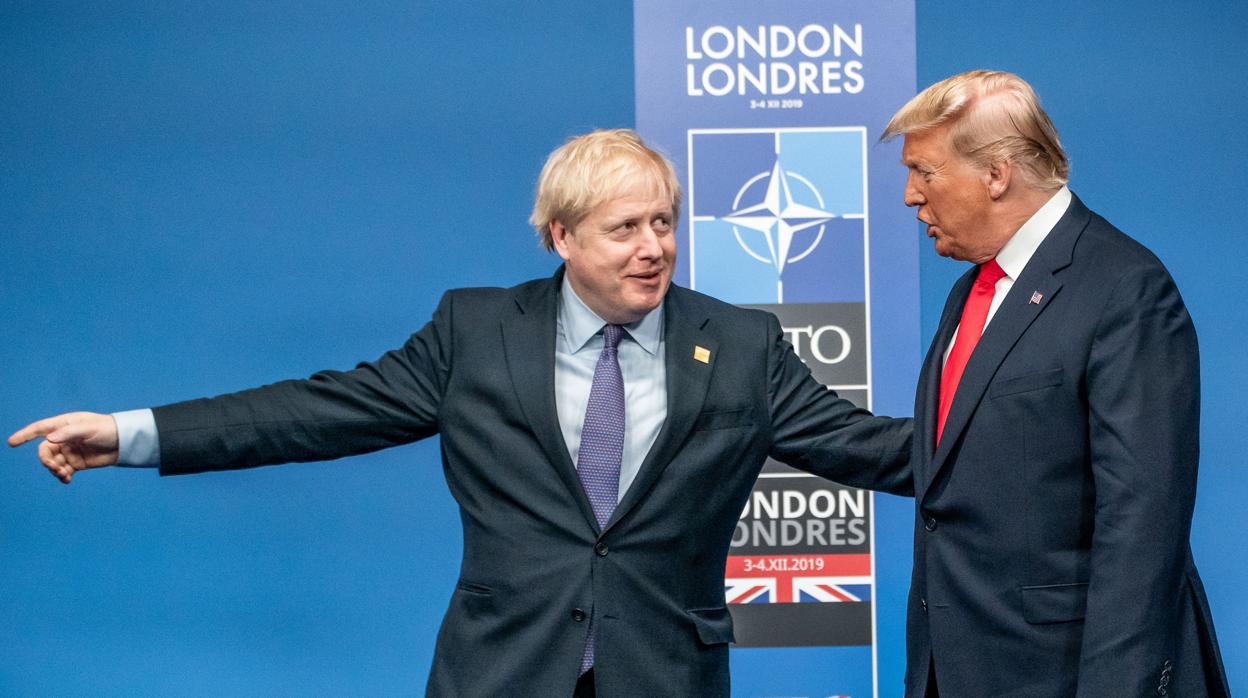 Boris Johnson y Donald Trump