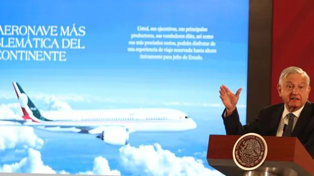 México propone rifar en cupones de 24 euros el avión presidencial que López Obrador no usa