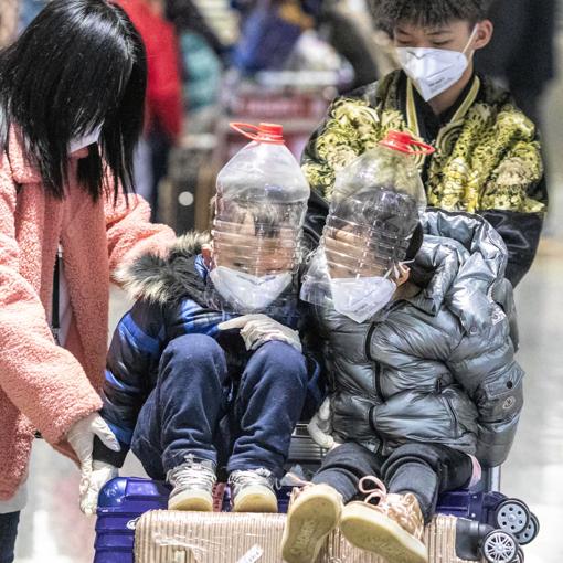 China: la fotografía que refleja la psicosis