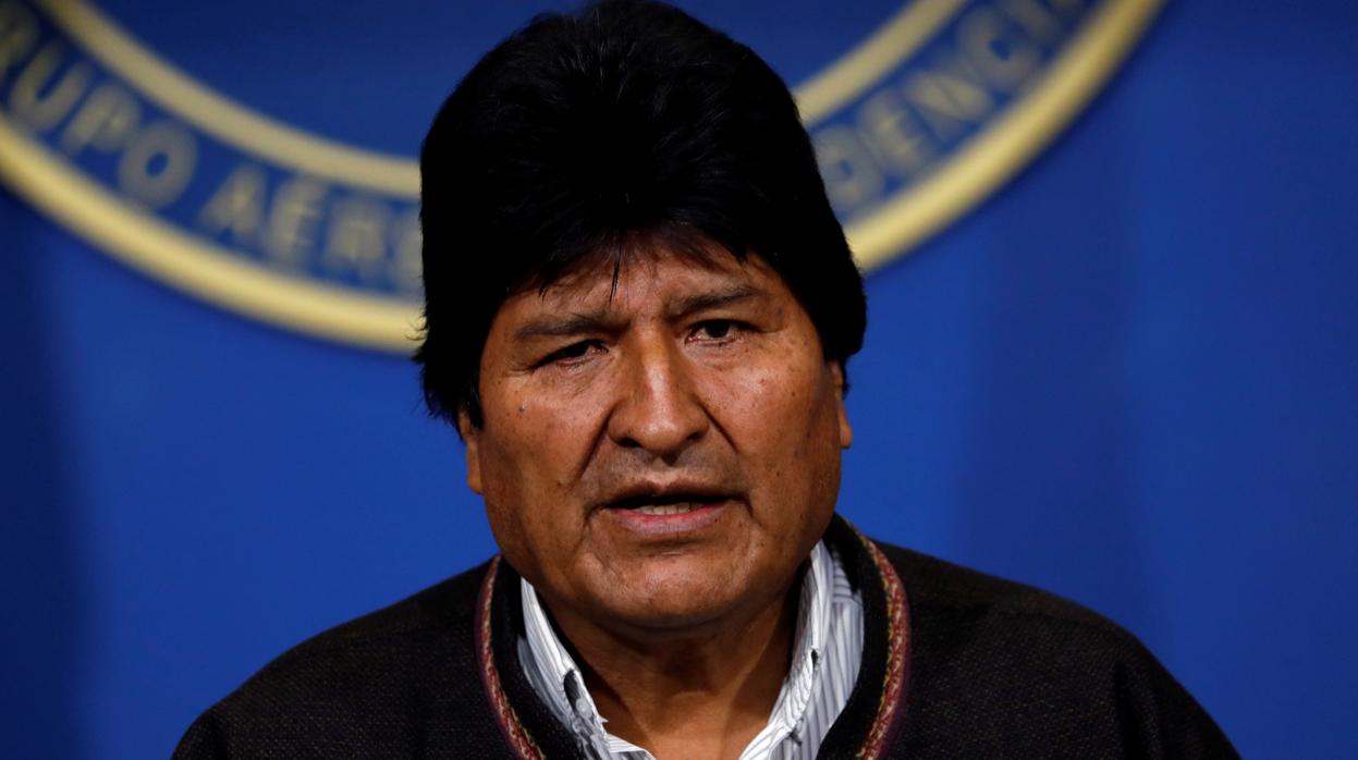 El expresidente boliviano Evo Morales