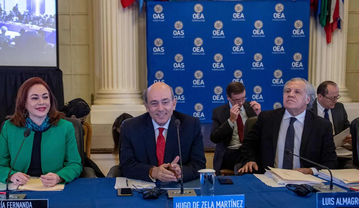 Los tres candidatos a la secretaría general de la OEA