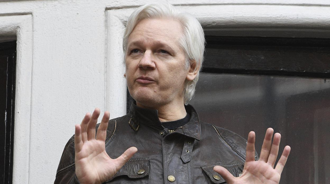 Assange, en una imagen de 2017
