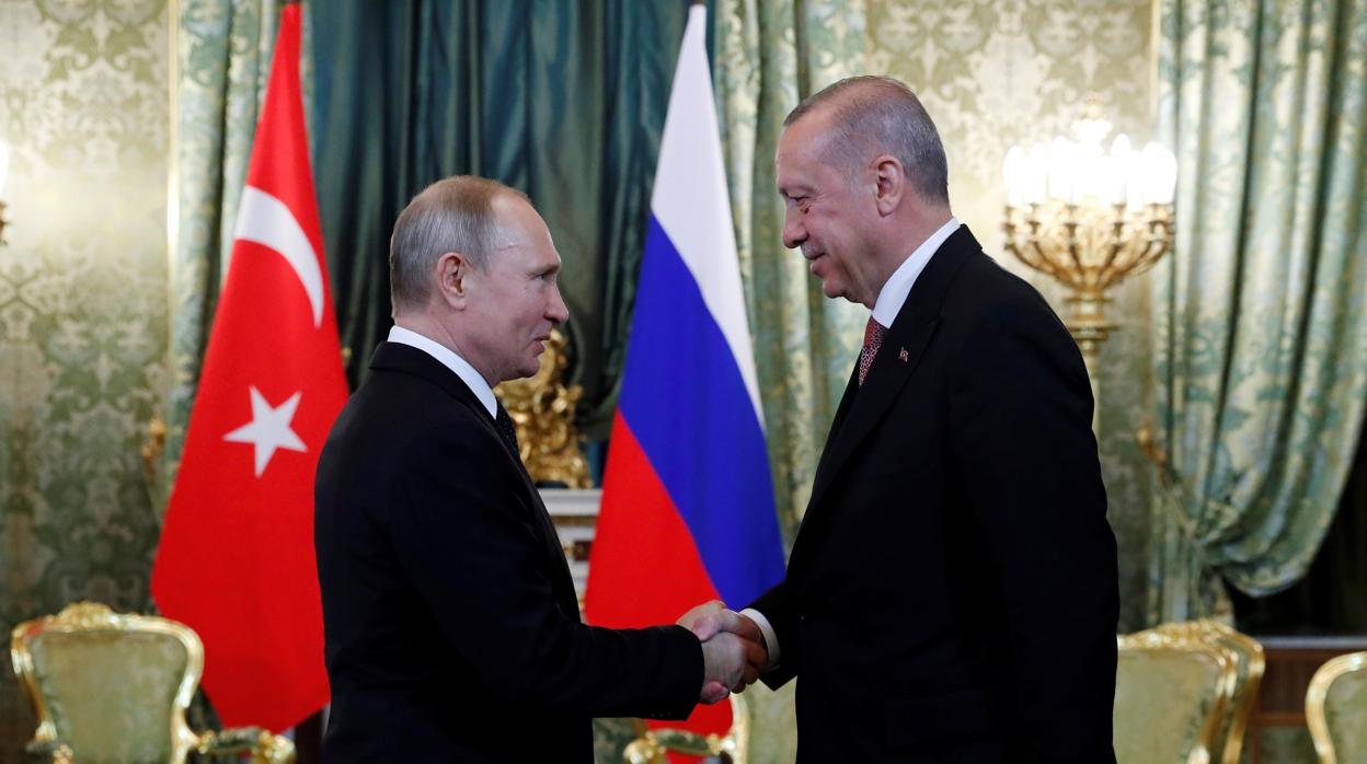 Putin y Erdogan, en una fotografía de archivo