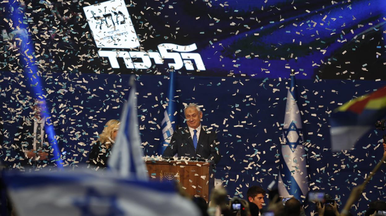 Benjamin Netanyahu y Benny Gantz